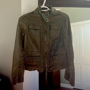Military green jacket, size M